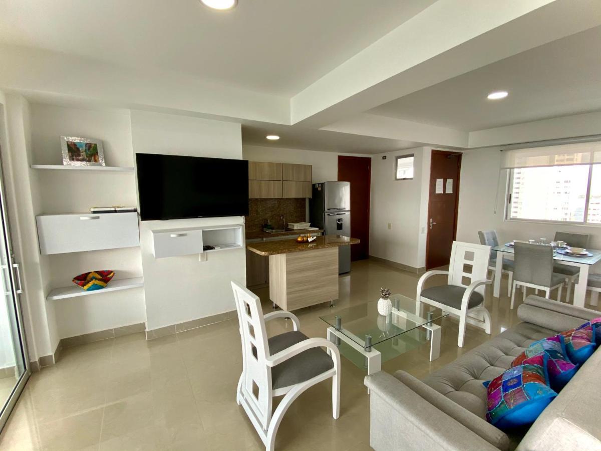 Palmetto Bocagrande Oceanfront Appartamento Cartagena Esterno foto