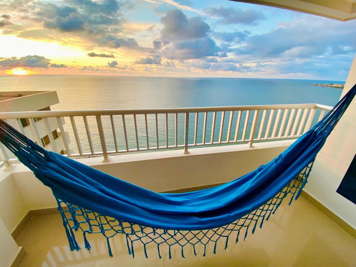 Palmetto Bocagrande Oceanfront Appartamento Cartagena Esterno foto